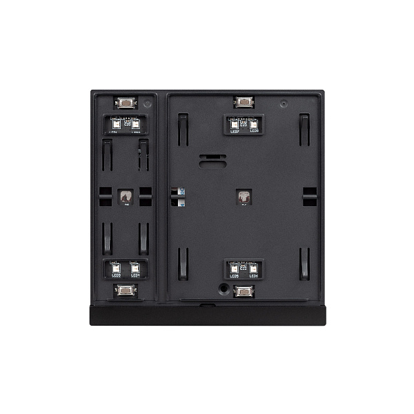 INTELLIGENT ARLIGHT Механизм панели KNX-302-22-IN Black (Bus) (IARL, IP20 Пластик, 2 года) Lednikoff