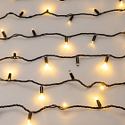 Светодиодная гирлянда ARD-STRING-CLASSIC-1000-BLACK-100LED-PULSE Warm (230V, 7W) (Ardecoled, IP65) Lednikoff