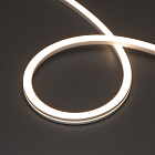 Светодиодная лента герметичная MOONLIGHT-PRO-SIDE-X336-16x16mm 24V RGBW-Day (12 W/m, IP67, 10m, wire x2) (Arlight, Вывод боковой, 5 лет)