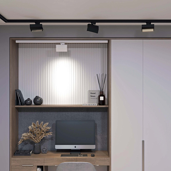 Светильник LGD-LOFT-TRACK-4TR-S170-20W Day4000 (BK, 24 deg) (Arlight, IP40 Металл, 3 года)
