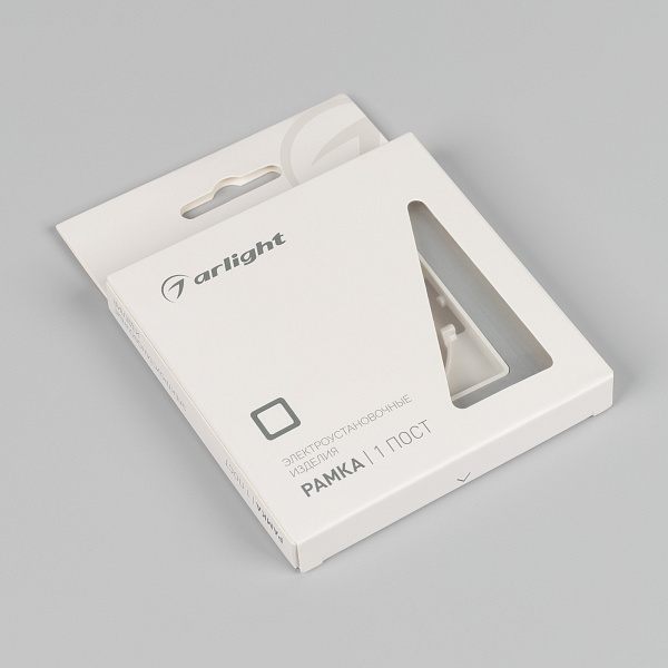 Рамка алюминиевая FRM-AKIRY-AL-1-SR (Arlight, -) Lednikoff