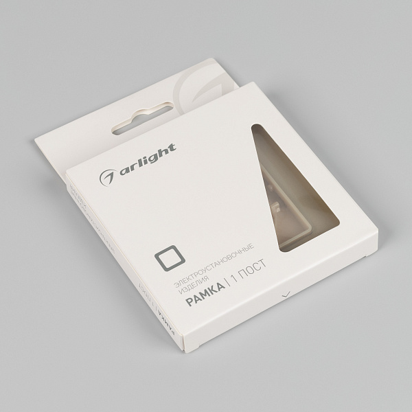 Рамка стеклянная FRM-OMALI-GS-1-GD (Arlight, -) Lednikoff