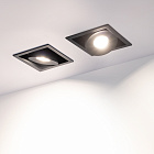 Светильник CL-SIMPLE-S80x80-9W Day4000 (BK, 45 deg) (Arlight, IP20 Металл, 3 года) Lednikoff