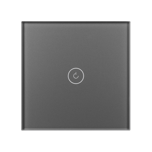 Выключатель сенсорный SWT-OMALI-S01-ZB-GR (250V, 10A, Zigbee) (Arlight, Стекло) Lednikoff