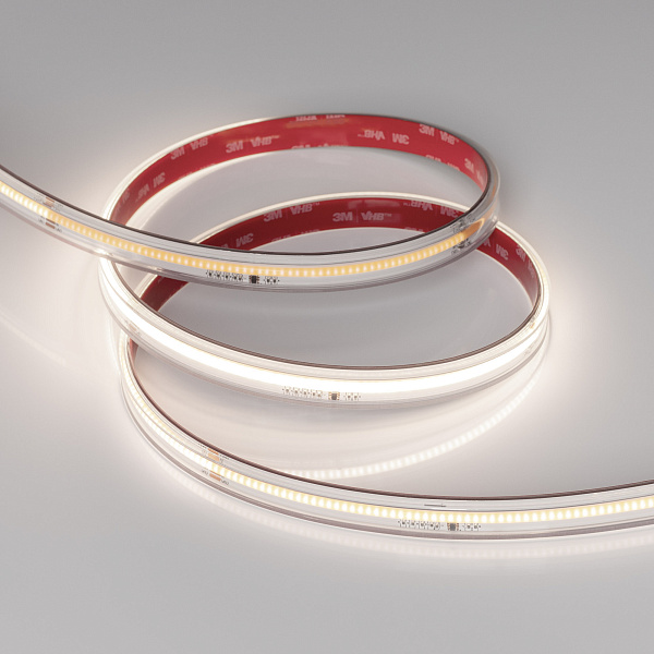 Светодиодная лента герметичная SPI-COB-PS-X378-14mm 24V Day4000-PX63-BPT (7 W/m, IP67, 5m) (Arlight, бегущий огонь) Lednikoff