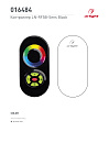 Контроллер LN-RF5B-Sens Black (12-24V,180-360W) (Arlight, IP20 Металл, 1 год) Lednikoff
