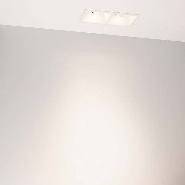 Светильник MS-FLOW-BUILT-S157x85-2x6W Day4000 (BK, 55 deg, 230V) (Arlight, IP20 Металл, 5 лет) Lednikoff