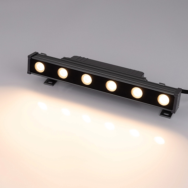 Линейный прожектор AR-LINE-300-6W Warm2700 (GR, 15 deg, 230V) (Arlight, IP65 Металл, 3 года) Lednikoff
