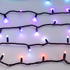 Светодиодная гирлянда ARD-STRING-PRO-10000-BLACK-95LED-LIVE RGBW-DMX (24V, 10W) (Ardecoled, IP65) Lednikoff