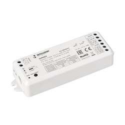 INTELLIGENT ARLIGHT Диммер SMART-PWM-102-72-MIX-PD-SUF (12-36V, 2x5A, TUYA Wi-Fi, 2.4G) (IARL, IP20 Пластик, 5 лет)