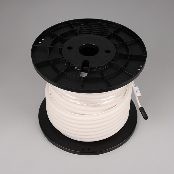 Светодиодная лента герметичная MOONLIGHT-PRO-TOP-X320-16x15mm 48V White6000 (10 W/m, IP65, 30m, wire x2) (Arlight, Силикон)