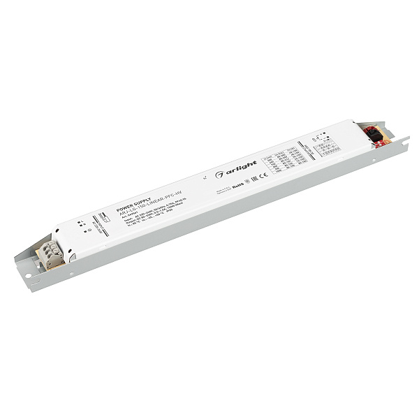 Блок питания ARJ-LG-150-LINEAR-PFC-HV (150W, 80-330V, 0.5-1.0A) (Arlight, IP20 Металл, 5 лет) Lednikoff
