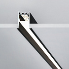 Профиль SL-COMFORT-4551-F-2000 ANOD BLACK (Arlight, Алюминий) Lednikoff