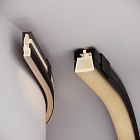 Силиконовый профиль WPH-FLEX-1616-TOP-S11-5m FULL BLACK (Arlight, Силикон) Lednikoff