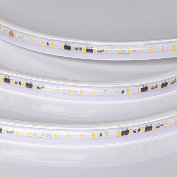Светодиодная лента герметичная ARL-PV-A120-15mm 230V Warm2700 (15 W/m, IP65, 10m) (Arlight, -) Lednikoff