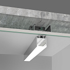 Профиль с экраном SL-LINE-3535-2500 ANOD+OPAL (Arlight, Алюминий) Lednikoff