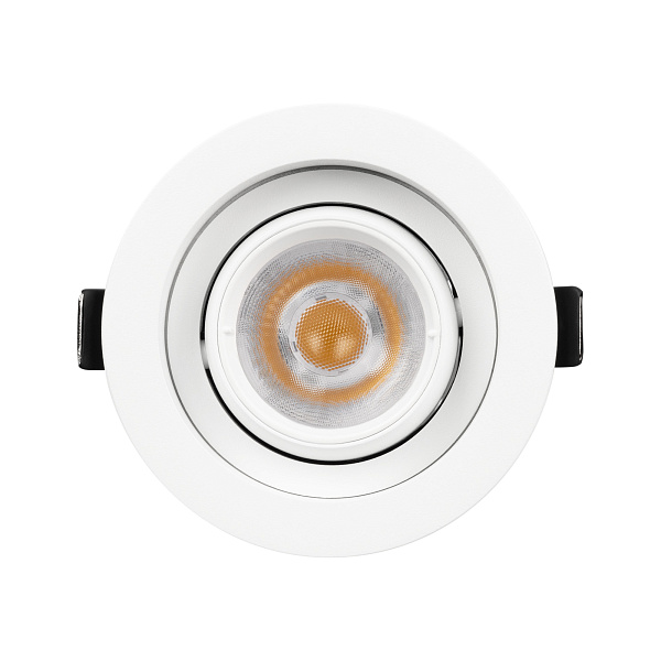 Светильник MS-VORTEX-BUILT-R90-12W Day4000 (WH-WH, 40 deg, 230V) (Arlight, IP20 Металл, 5 лет) Lednikoff