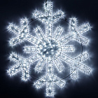 Фигура светодиодная ARD-SNOWFLAKE-M11-1250x1200-604LED White (230V, 36.5W) (Ardecoled, IP65) Lednikoff