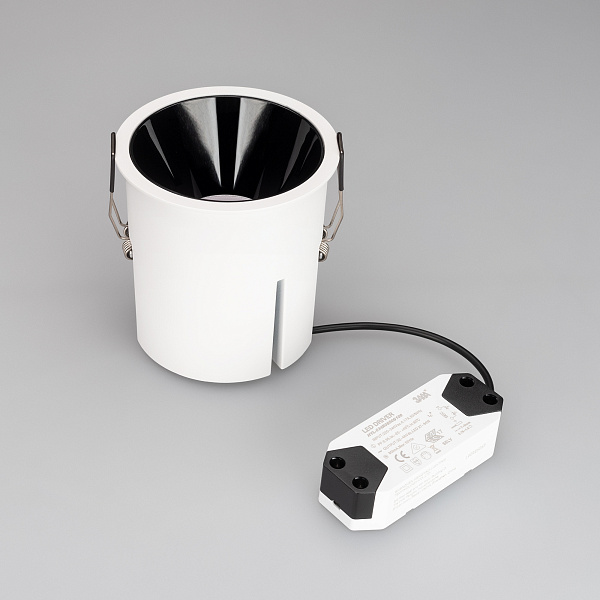 Светильник MS-ATLAS-BUILT-R112-35W Day4000 (WH-BK, 30 deg, 230V) (Arlight, IP20 Металл, 5 лет) Lednikoff
