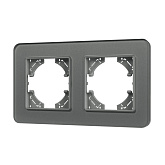 Рамка стеклянная FRM-OMALI-GS-2-GR (Arlight, -)