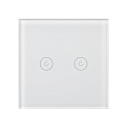 Выключатель сенсорный SWT-OMALI-S02-ZB-WH (250V, 10A, Zigbee) (Arlight, Стекло) Lednikoff