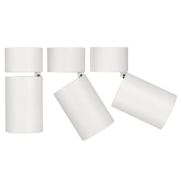 Корпус SP-POLO-SURFACE-FLAP-R85 (WH, 1-3, 350mA) (Arlight, IP20 Металл, 3 года) Lednikoff