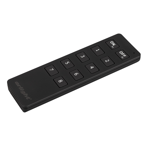 Пульт SMART-R8-DIM (8 зон, 2.4G) (Arlight, IP20 Пластик, 5 лет) Lednikoff
