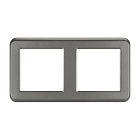 Рамка пластиковая FRM-VERSA-PL-2-GR (Arlight, -) Lednikoff