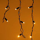 Светодиодная гирлянда ARD-EDGE-CLASSIC-2400x600-BLACK-88LED-FLASH Warm/Warm (230V, 6W) (Ardecoled, IP65) Lednikoff