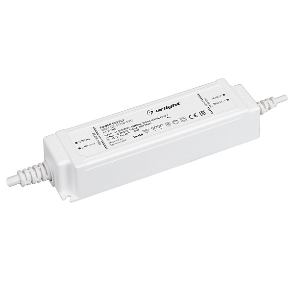 Блок питания ARPJ-SP-57700-PFC (40W, 29-57V, 0.7A) (Arlight, IP67 Пластик, 5 лет) Lednikoff