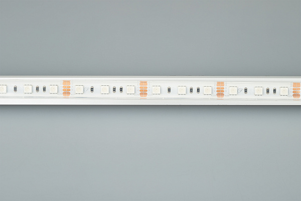Светодиодная лента RTW 2-5000PS 12V RGB 2x (5060, 300 LED, LUX) (Arlight, 14.4 Вт/м, IP67) Lednikoff