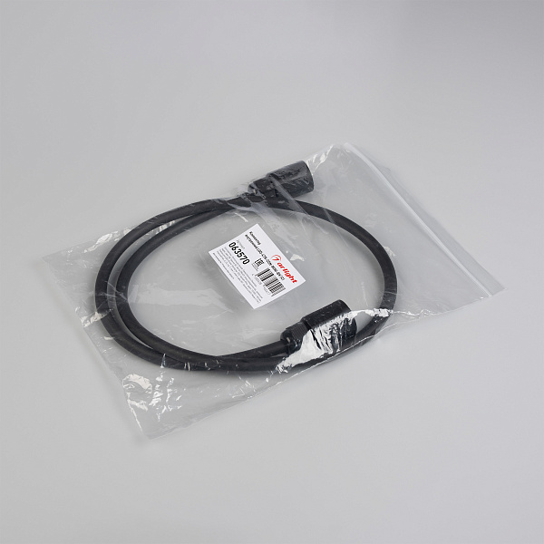 Коннектор ARL-TUBU-TAIL-1000-CON-FF-3pin (BK) (Arlight, Полиуретан) Lednikoff