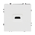 ARL NOBE Розетка HDMI софт-тач белый кварц SCT-MHD1-SFPL-WH (Arlight, -) Lednikoff
