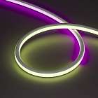 Светодиодная лента герметичная SPI-WAVE-TOP-G200-18x15mm 12V RGB PX2 (26 W/m, IP54, 5m, wire x1) (Arlight, Вывод прямой, 3 года)