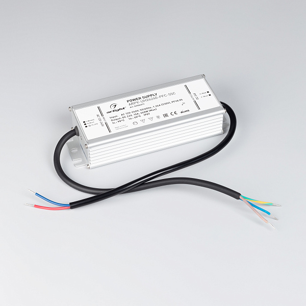 Блок питания ARPV-UH24240-PFC-55C (24V, 10.0A, 240W) (Arlight, IP67 Металл, 5 лет) Lednikoff