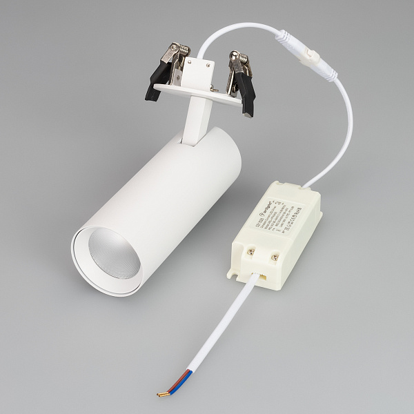 Светильник LGD-LUMOS-R55-16W Warm3000 (WH, 25 deg, 230V) (Arlight, IP20 Металл, 3 года) Lednikoff