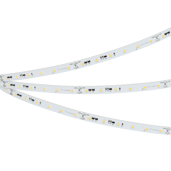 Светодиодная лента IC-A60-10mm 24V Warm3500 (4.8 W/m, IP20, 2835, 20m) (Arlight, 4.8 Вт/м, IP20) Lednikoff