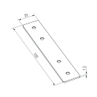 Соединитель профиля SL-LINE-4050-3L-180 Set (Arlight, Металл) Lednikoff