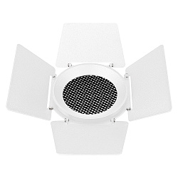 Бленда с сетчатым фильтром и посадочным кольцом LGD-NIKA-BDH-R100 (WH-BK) (Arlight, Металл)