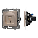 Механизм компьютерной розетки SCT-MPC1-PL-GD-V (RJ-45, CAT6) (Arlight, -)