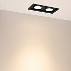 Светильник MS-VORTEX-BUILT-S210x117-2x20W Warm3000 (BK-BK, 40 deg, 230V) (Arlight, IP20 Металл, 5 лет) Lednikoff