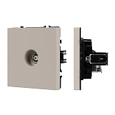 Механизм телевизионной розетки SCT-NOBE-MTV1-SFPL-CA (Arlight, Кашемир)