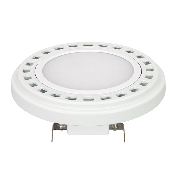 Лампа AR111-UNIT-G53-12W- Warm3000 (WH, 120 deg, 12V) (Arlight, Металл) Lednikoff