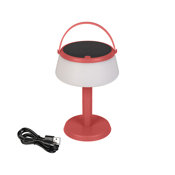 Светильник настольный SP-TRAFO-1.5W Warm2700 (Красный, 120 deg, 5V) (Arlight, IP54 Пластик, 2 года) Lednikoff