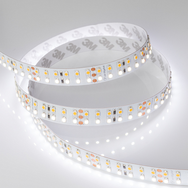 Светодиодная лента RT 2-5000 24V White-MIX 2x2 (3528, 1200 LED, LUX) (Arlight, Изменяемая ЦТ) Lednikoff