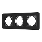 Рамка стеклянная FRM-OMALI-SFGS-3-BK (Arlight, -) Lednikoff
