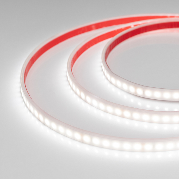 Светодиодная лента RTW 2-5000PW 24V White6000 2x (3528, 600 LED, LUX) (Arlight, 9.6 Вт/м, IP66) Lednikoff