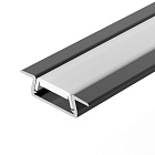 Профиль MIC-FS-2000 ANOD BLACK (Arlight, Алюминий) Lednikoff