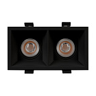 Светильник MS-FLOW-BUILT-S157x85-2x6W Day4000 (BK, 55 deg, 230V) (Arlight, IP20 Металл, 5 лет) Lednikoff