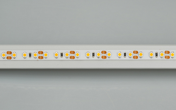 Светодиодная лента RT 2-5000 12V Warm2700 2x (3528, 600 LED, LUX) (Arlight, 9.6 Вт/м, IP20) Lednikoff
